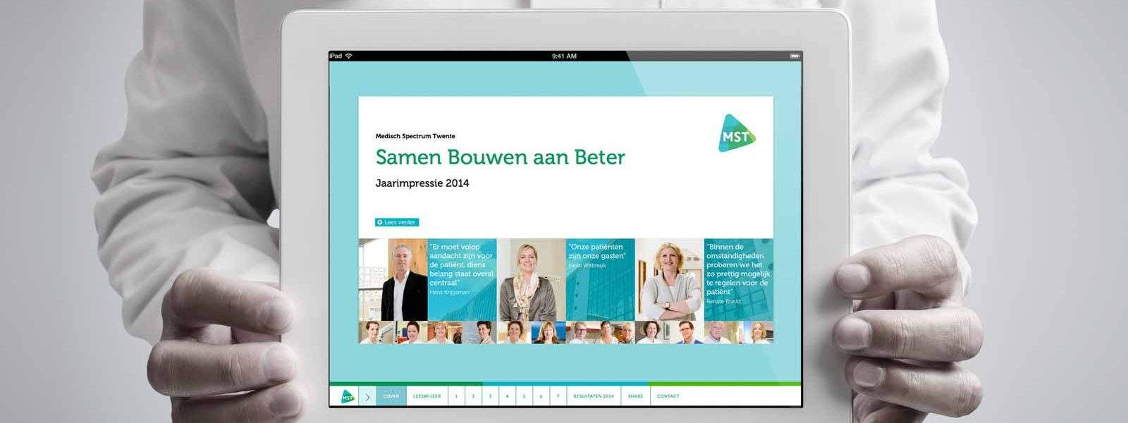 ontwerp Online jaarverslag MST - bureau Diepzicht Nijmegen